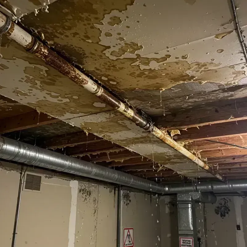 Ceiling Water Damage Repair in Hudson, IL